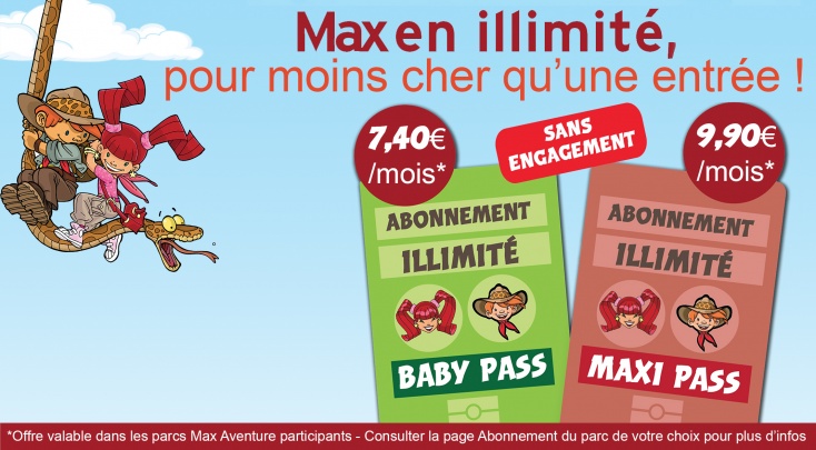 Abonnements, Max en illimité Abonnements, Max en illimité
